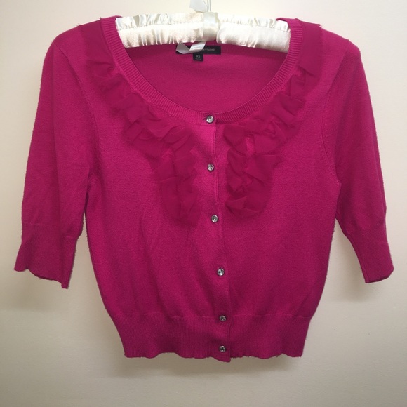 Express Pink Cardigan XS - Picture 2 of 4